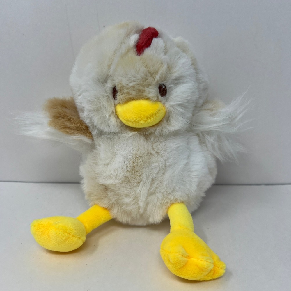 Gigglescape Chicken Plush 7 Inch Soft Beanie Stuffed Animal nursery toy 2025